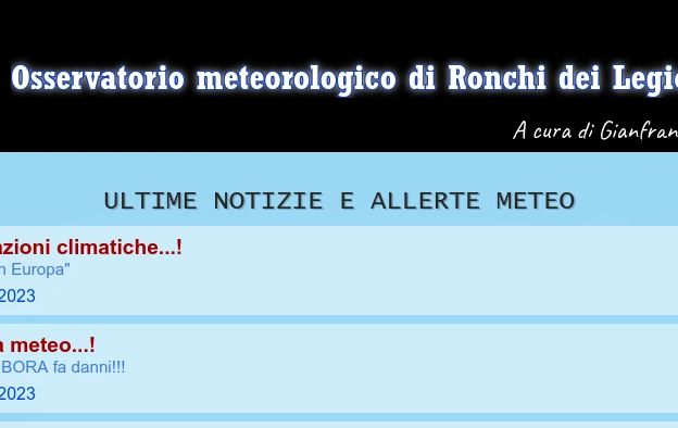 Osservatorio meteorologico di Ronchi dei Legionari