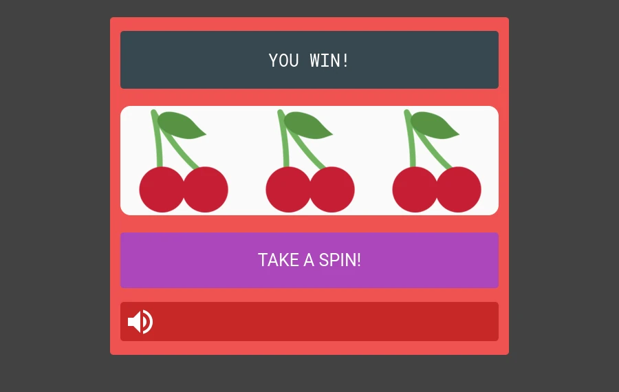 Javascript Slot Machine